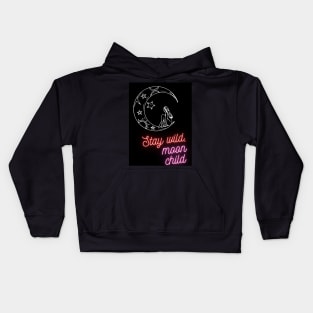 Moon Child Kids Hoodie